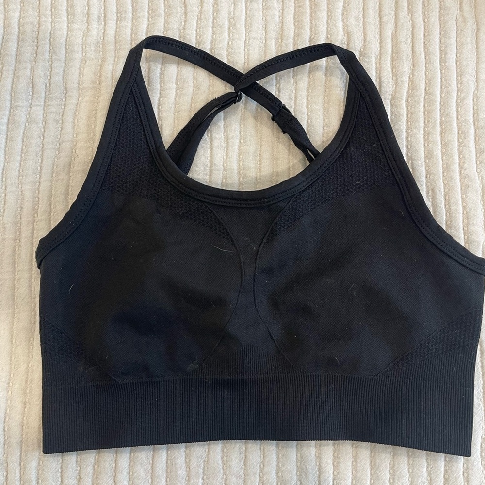 AYBL Black Sports Bra